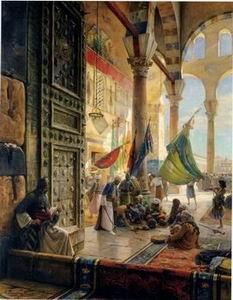 unknow artist Arab or Arabic people and life. Orientalism oil paintings 187 oil painting image